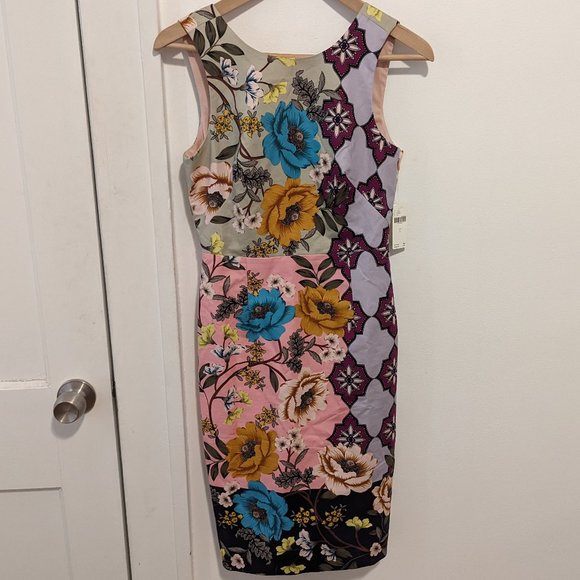 Anthropologie Maeve Floral Print Mini Dress - Picture 3 of 9